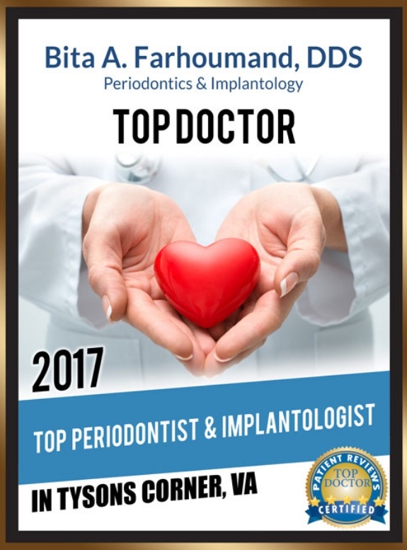 2017 Top Periodontist and Implantologist award